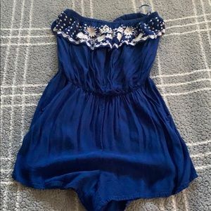 Blue Romper